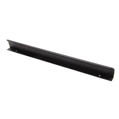 PT002-640BL Ручка д/мебели торцевая LOFT 640мм черная матовая